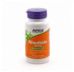 NOW Rhodiola 500 mg Extract 3% (60 кап)