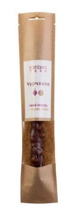 Чурчхела темный виноград с грецким орехом Полезнотека (90 г)