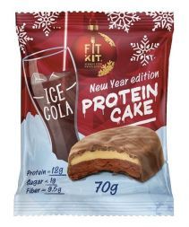 Печенье протеиновое FIT KIT Protein Cake (Ледяная кола) (70 г)