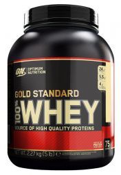 Протеин Optimum Nutrition 100 % Whey protein Gold standard 5 lb Ваниль (2270 г)
