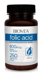 BIOVEA Folic Acid 800 мкг (250 таб)