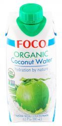 Органическая кокосовая вода FOCO (330 мл)