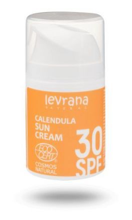 Солнцезащитный крем для лица и тела 30 SPF &quot;Календула&quot; (50 мл), Levrana