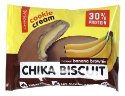Печенье протеиновое Бисквит Банановый брауни Chikalab (50 г)