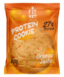 Печенье протеиновое FIT KIT Protein Cookie (Апельсиновый сок) (40 г)