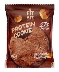Печенье протеиновое FIT KIT Protein Cookie (Шоколад-фундук) (40 г)