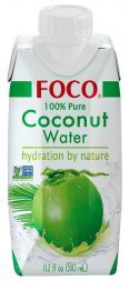 Кокосовая вода 100% натуральная без сахара FOCO (330 мл)