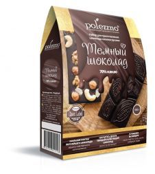 Набор для приготовления шоколада &quot;Темный шоколад&quot; (300 г) Polezzno